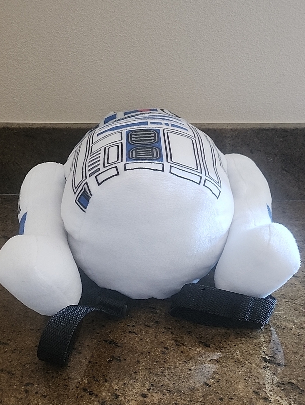 Star Wars Plush Backpack R2D2 - PLUS! R2D2 Storage Container with Handle - Picture 8 of 12